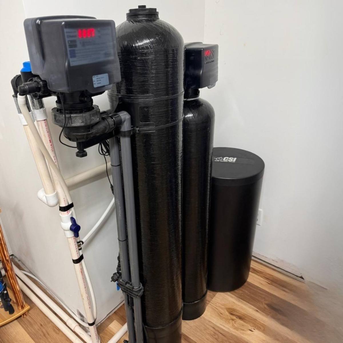 Austin Drilling water treatment — completed installation