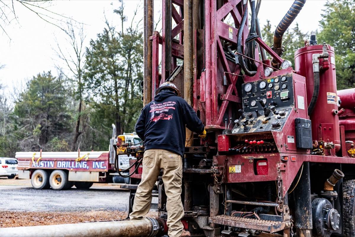 Austin Drilling crew at work